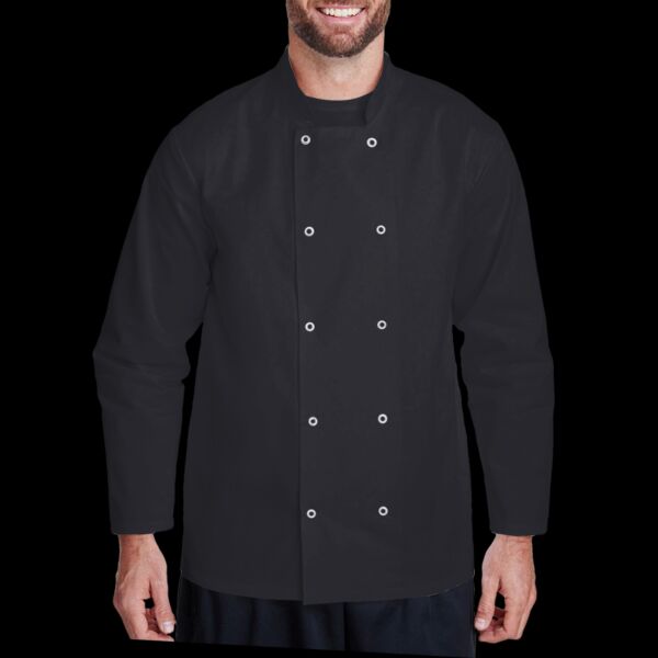 Unisex Ten Studded Front Chef Coat Thumbnail