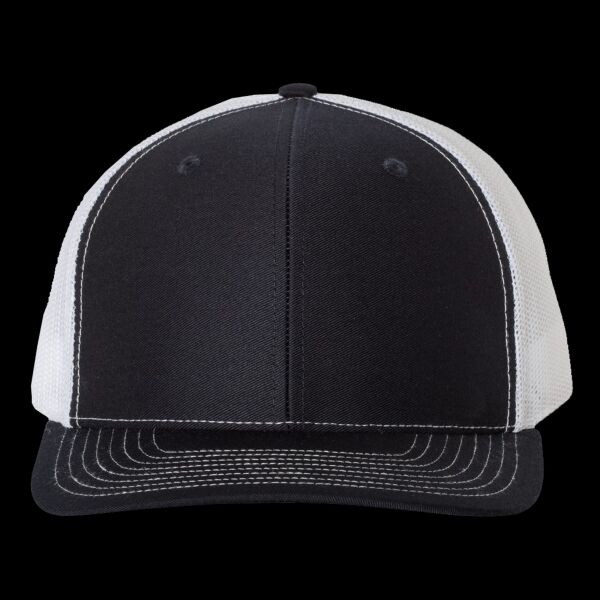 Leather Patch Snapback Trucker Cap Thumbnail